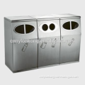 hotsale mordern stainless steel waste bin outdoor garbage can home waste bins